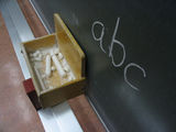 Blackboard ABC Stock Images