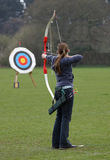 Female Archer Sport Target Stock Photos