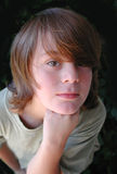 Questioning youth Stock Image