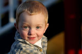 Cute young redheaded boy Royalty Free Stock Photography