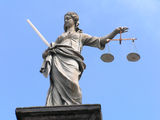 Lady Justice Royalty Free Stock Photo
