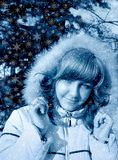 Snow lass Stock Photos