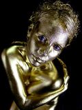 Gold Dust Woman Royalty Free Stock Image