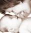 Stock Image : Mother and baby