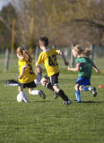 Youth Soccer Game Stock Images