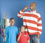 Fun brushing Royalty Free Stock Image