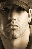 Male in ball cap Stock Images