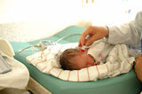 Ear examination Royalty Free Stock Image