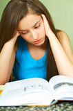 Lerning Girl Stock Images