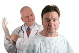 First Prostate Exam Royalty Free Stock Photos