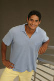 Handsome african american university student Stock Images