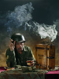 Military portrait 1 Royalty Free Stock Photos
