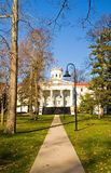 College Campus in Fall - 2 Stock Image