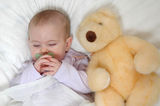 Bed Time Stock Photo