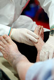 Foot Examination Royalty Free Stock Photography