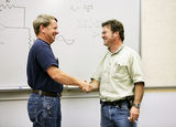 Adult Ed - Handshake Royalty Free Stock Image