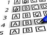 Test exam Royalty Free Stock Images