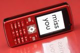 Miss You Message Stock Images