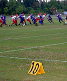 Youth Football action Royalty Free Stock Image