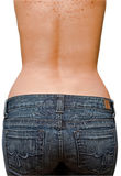 Woman's back Stock Image
