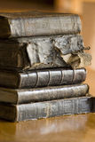 Old books stack Stock Photography