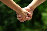 Hands of lovers Royalty Free Stock Images