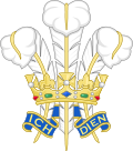 Prince of Wales's feathers Badge.svg