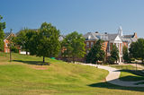 University campus Stock Photo
