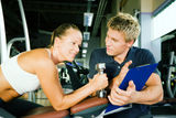Report on training Stock Photos