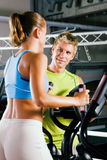 Cross training Stock Photo