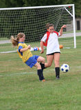 Teen Youth Soccer Action 18 Royalty Free Stock Photography
