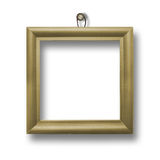 Wooden framework for portraiture Royalty Free Stock Image