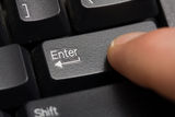 Enter key Royalty Free Stock Photos