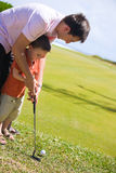 Teaching Golf Royalty Free Stock Image