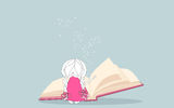 Magic book Stock Photography