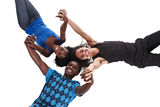 Gender and racial unity Stock Images