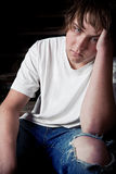 Teenager depression Royalty Free Stock Photography