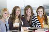 College Students Royalty Free Stock Image