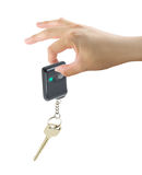 Hand With Car Key Royalty Free Stock Photo