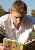 Book reading Stock Photos