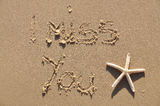 I miss you Stock Images