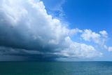Clouds over sea Royalty Free Stock Photography