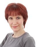 Redheaded woman Stock Photography