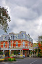 Street at of Niagara-on-the-lake Royalty Free Stock Photo