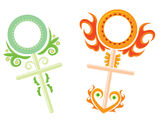 Gender icon Royalty Free Stock Photos