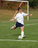 Teen Youth Soccer  Action 20 Royalty Free Stock Photo