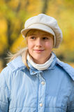 Girlie & autumn Royalty Free Stock Photo