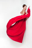 Lady in red Royalty Free Stock Photography