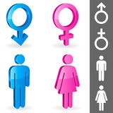 Gender symbols. Stock Photography