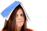 Bored student Royalty Free Stock Images